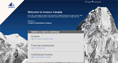 Desktop Screenshot of invesco.ca